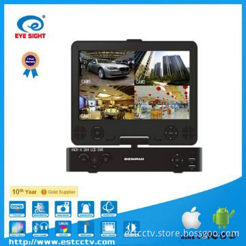 Digital 4CH HDMI 10.5‘ LCD Screen DVR COMBO CCTV
